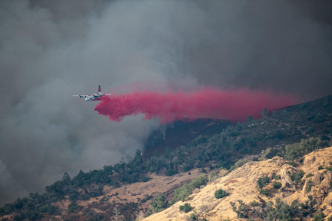 Pickett Fire northwest Calistoga doubled overnight – Napa County Times