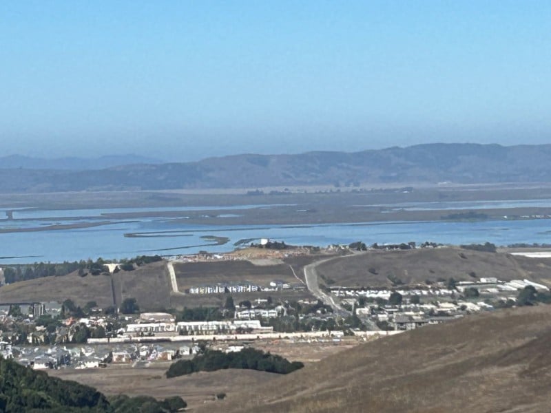 Hikers and mountain bikers follow trails that take them above the city of American Canyon. Kerana Todorov photo
