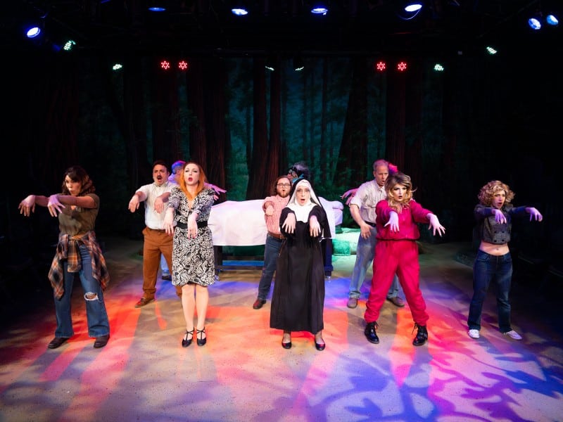 "Revenge of the Rebobs,” an original musical by Barry Martin and Rob Broadhurst, runs through Nov. 2 at the Lucky Penny Community Arts Center. Kurt Gonsalves/KMG Design photo