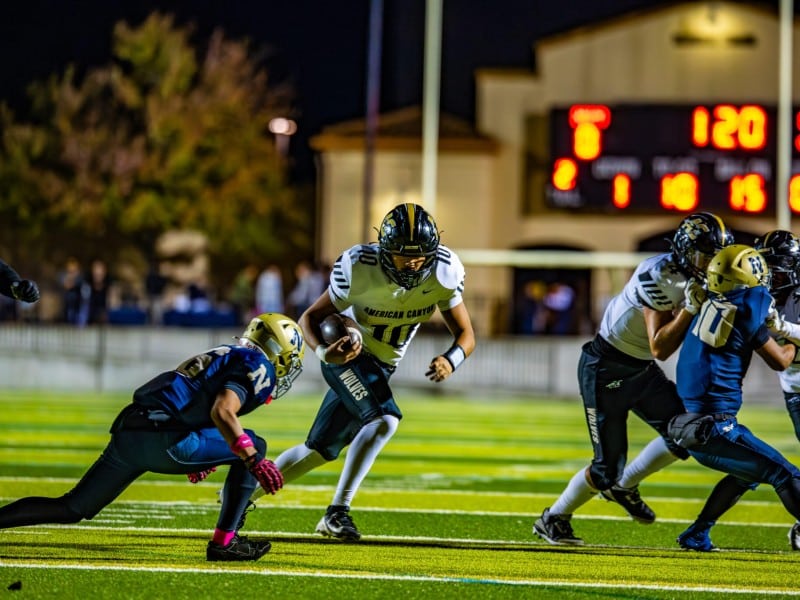 American Canyon High won the football game vs. Napa High on Oct. 24. Eric Thompson / Shamboozled photo