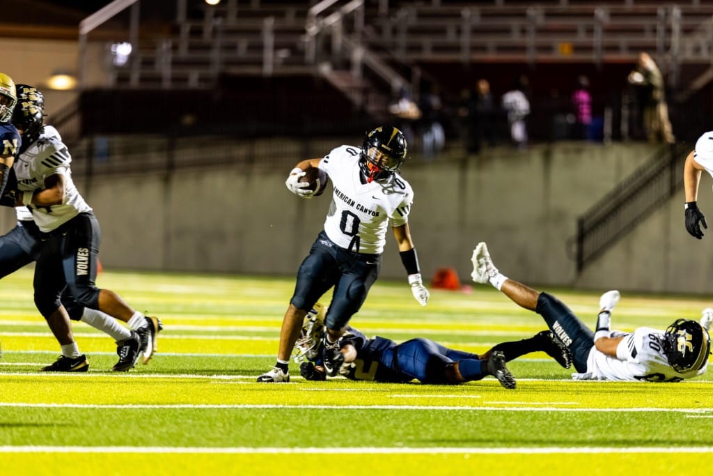 American Canyon High won the football game vs. Napa High on Oct. 24. Eric Thompson / Shamboozled photo