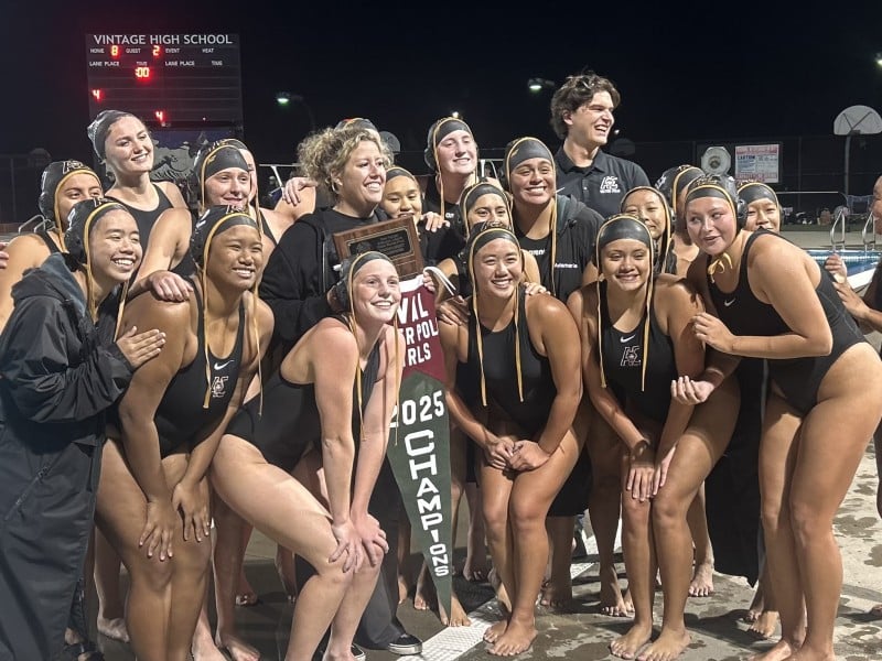 American Canyon High School Girls Water Polo defeated Vintage High on Oct. 30 and are undefeated for the league season. ShotssMedia photo @kshotss_ photo