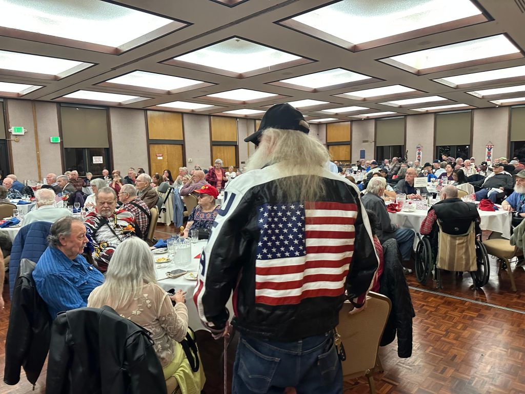Veterans Dinner at Napa Elks Lodge 11/13/25. Lisa Adams Walter photo