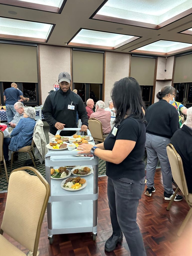 Veterans Dinner at Napa Elks Lodge 11/13/25. Lisa Adams Walter photo