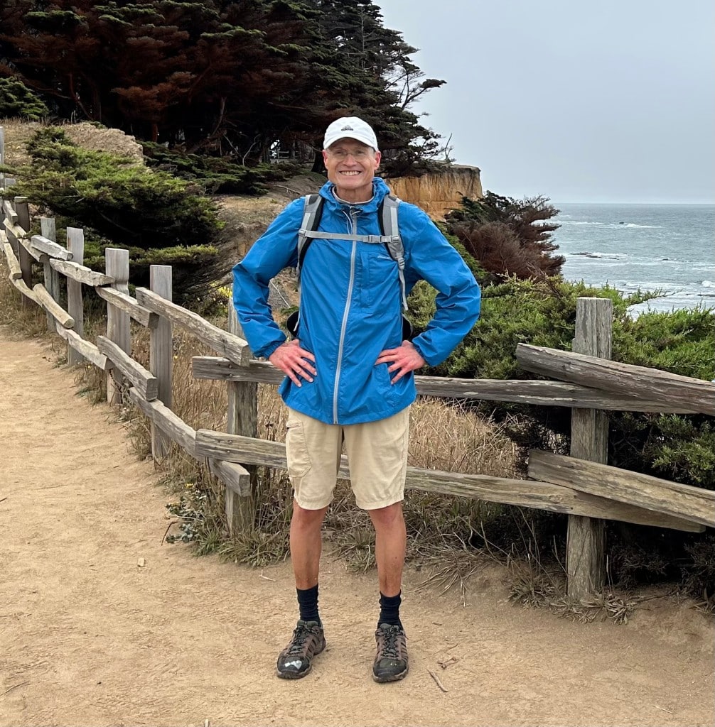 John Schminky, the author, near Moss Beach in July of 2025. Submitted photo