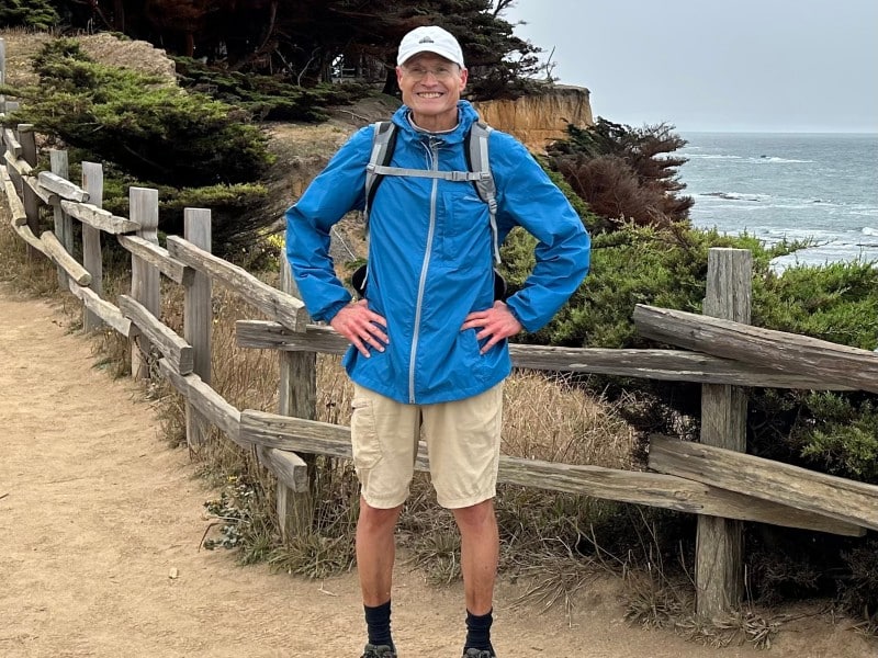 John Schminky, the author, near Moss Beach in July of 2025. Submitted photo