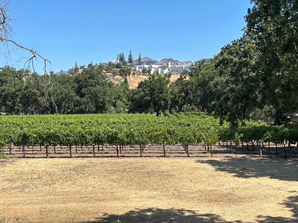 Sterling Vineyards Winery, as seen from the Napa Valley Vine Trail. John Schminky photo