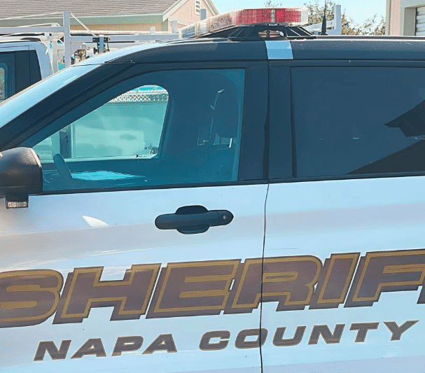 Napa County Sheriff Department car