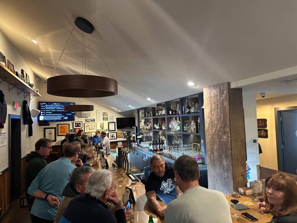 The freshened up bar at Pancha's on Jan. 15. Lisa Adams Walter photo