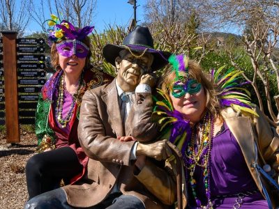 The inaugural Yountville Mardi Gras Parade and Block Party was held on March 1, 2025. Yountville Parks & Recreation photo