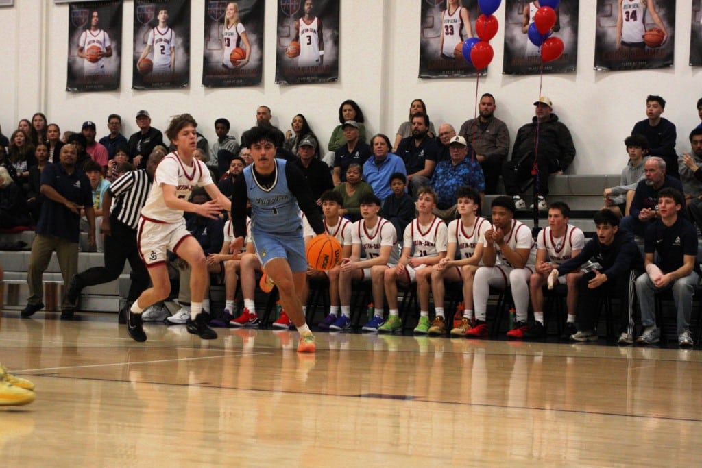 Justin-Siena beat Napa High boys basketball on Feb.7 at Dan Clark Gym. Kyle Foster photo