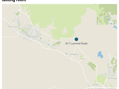 Napa County has approved plans for Hourglass Winery near Calistoga. Kerana Todorov graphic