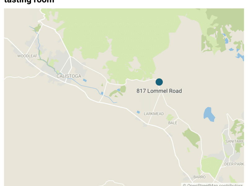 Napa County has approved plans for Hourglass Winery near Calistoga. Kerana Todorov graphic