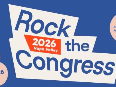 graphic image with text in center stating rock the congress