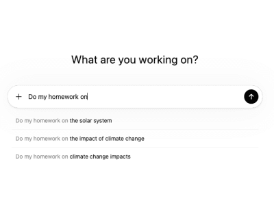 screenshot of a question asked of ChatGPT