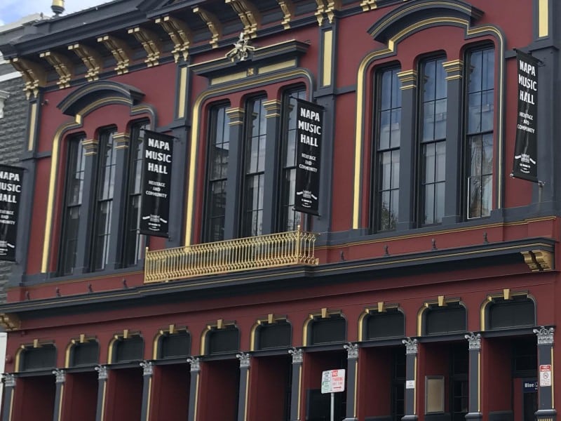 The historic Napa Opera House building reopens as the Napa Music Hall this week. Steve Lindroos photo