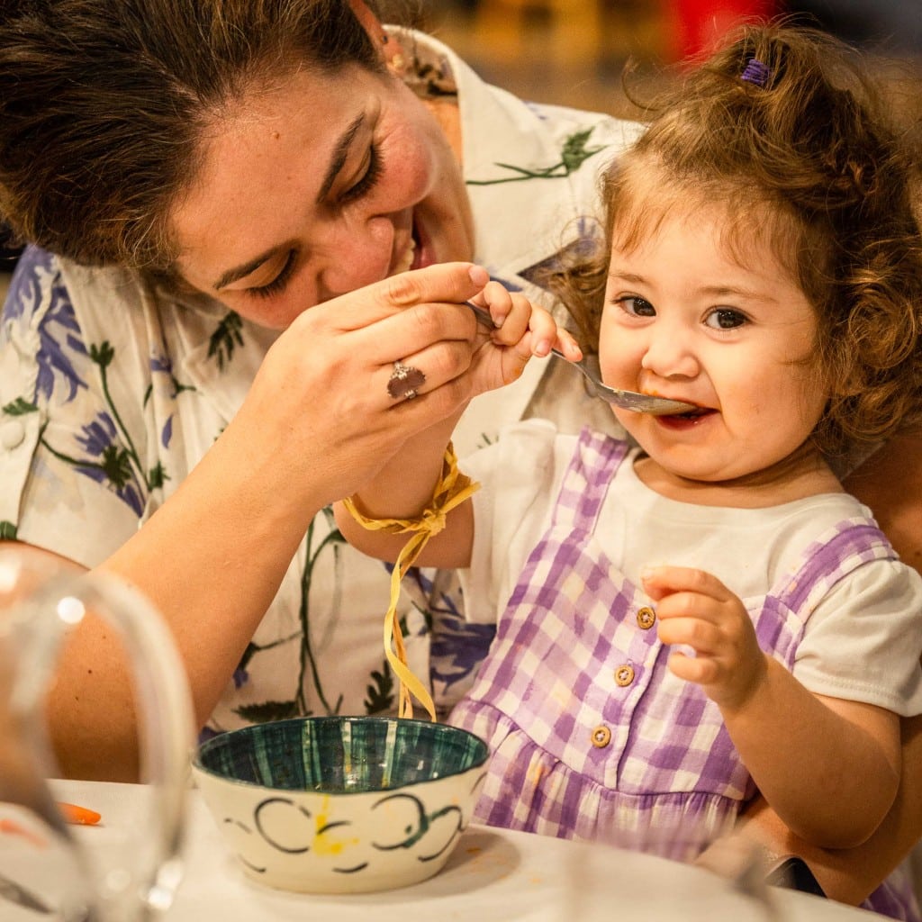 People of all ages enjoyed soups donated by a dozen restaurants during the Art Center's sold-out 16th annual Souper Bowl on April 18 at the Boys & Girls Club of Calistoga. Clark James Mishler photo