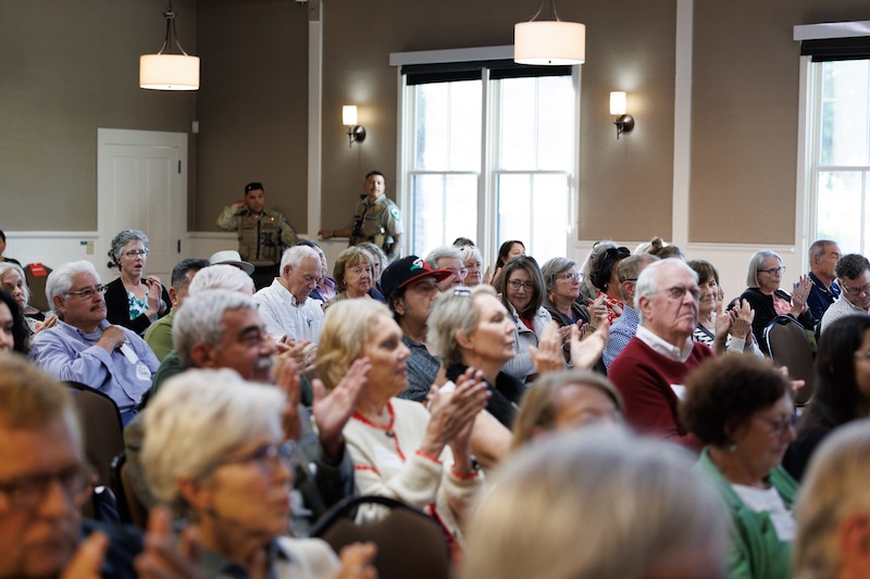 crowd of people in a room