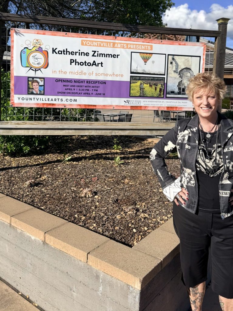 Katherine Zimmer in Yountville. Submitted photo